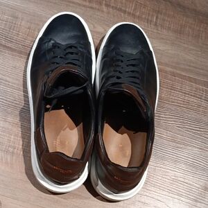 GoodMan BrandMen's Black and Brown Sneakers